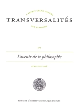 Transversalités, n° 177. L'avenir de la philosophie
