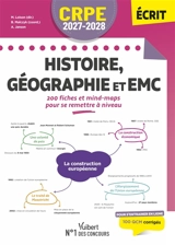 Histoire, géographie et EMC : 200 fiches et mind-maps pour se remettre à niveau : CRPE 2027-2028 écrit - André Janson
