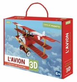 Voyage, découvre, explore. L'avion 3D : l'histoire de l'aviation : livre et maquette - Valentina Manuzzato