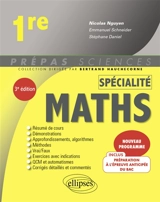 Spécialité maths 1re : nouveau programme - Stéphane Daniel