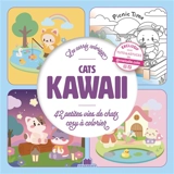 Cats kawaii : 42 petites vies de chats cosy à colorier - Melodie.colo