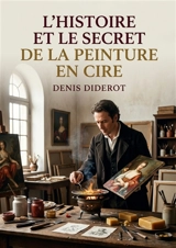 L'Histoire et le secret de la peinture en cire : La peinture à la cire dévoilée l'histoire et les techniques par Diderot, un guide pour artistes et amateurs d'art - Denis Diderot