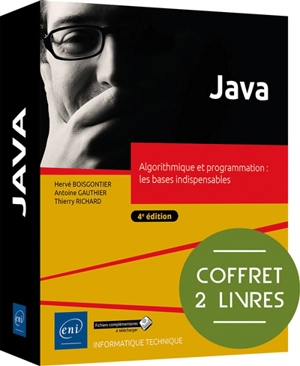 Java : algorithmique et programmation, les bases indispensables : coffret 2 livres - Thierry Richard