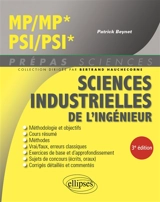 Sciences industrielles de l'ingénieur MP, MP*, PSI, PSI* - Patrick Beynet