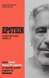 Epstein : ce que vous n'avez jamais lu - Emmanuelle Andreani