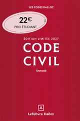 Code civil 2027, annoté