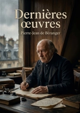 Dernières oeuvres : Un recueil posthume de chansons et poésies écrites entre 1834 et 1851, offrant un regard intime sur la vieillesse et les réflexions d'un chansonnier engagé. - Pierre-Jean de Béranger