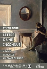 Lettre d'une inconnue. La ruelle au clair de lune - Stefan Zweig