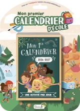 Mon premier calendrier d'école 2026-2027 : une activité par jour - Isabelle Collioud-Marichallot