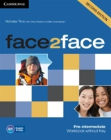 Face2face Pre-intermediate Workbook - Redston, Chris