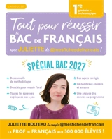 Tout pour réussir le bac de français avec Juliette de mesfichesdefrançais ! - Juliette Bolteau