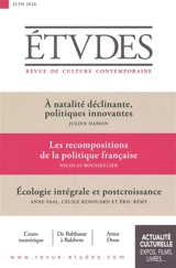 Etudes, n° 4338