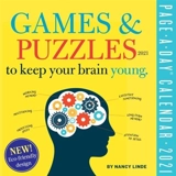 Games and Puzzles to Keep Your Brain Young Calendar 2021 - Linde, Nancy