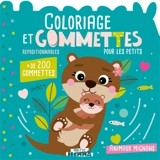 Mon P'tit Hemma : Coloriage et gommettes pour les petits : Animaux mignons - + de 200 gommettes repositionnables