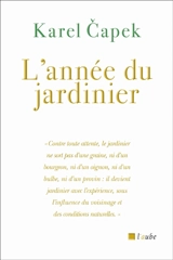 L'année du jardinier - Karel Capek