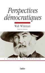 Perspectives démocratiques - Walt Whitman