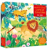 Le zoo : mon petit coffret livre et 3 puzzles - Sam Taplin