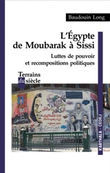 L'Egypte de Moubarak à Sissi : luttes de pouvoir et recompositions politiques - Baudouin Long