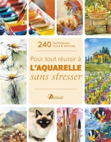 Pour tout réussir à l'aquarelle sans stresser : 240 techniques, trucs & astuces - Robin Berry