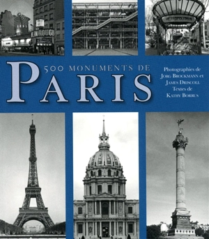 500 monuments de Paris - Jorg Brockmann