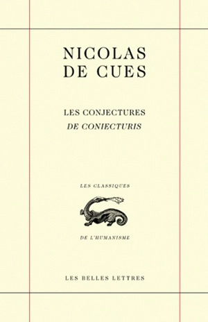 Les conjectures. De coniecturis - Nicolas de Cusa