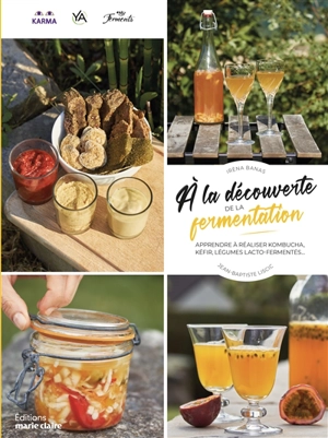 A la découverte de la fermentation : apprendre à réaliser konbucha, kéfir, légumes lacto-fermentés... - Irèna Banas
