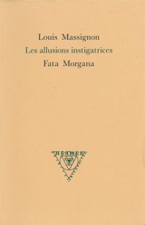Les allusions instigatrices - Louis Massignon