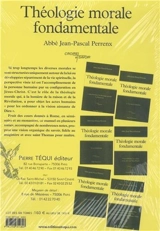 Théologie morale fondamentale - Jean-Pascal Perrenx