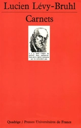 Carnets - Lucien Lévy-Bruhl