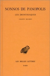 Les Dionysiaques. Vol. 8. Chants XX-XXIV - Nonnos de Panopolis