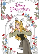 Disney princesses : 60 coloriages anti-stress - Walt Disney company
