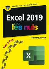 Excel 2019 pas à pas pour les nuls - Bernard Jolivalt