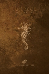 De la nature - Lucrèce