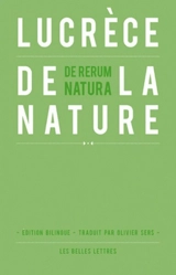 De la nature. De rerum natura - Lucrèce