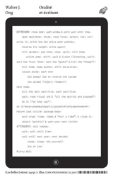 Oralité et écriture : la technologie de la parole - Walter Jackson Ong