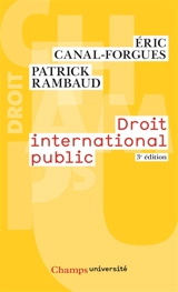 Droit international public - Eric Canal-Forgues