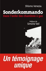 Sonderkommando : dans l'enfer des chambres à gaz - Shlomo Venezia