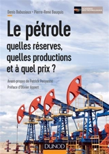 Le pétrole : quelles réserves, quelles productions et à quel prix ? - Denis Babusiaux