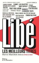 Libé : les meilleurs titres - Hervé Marchon