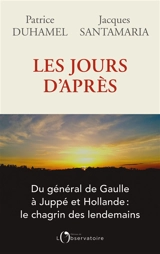 Les jours d'après - Patrice Duhamel