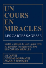 Un cours en miracles : Les cartes sagesse - Helen Schucman