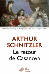 Le retour de Casanova - Arthur Schnitzler