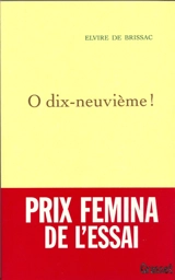 O dix-neuvième ! - Elvire de Brissac