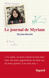 Le journal de Myriam - Myriam Rawick