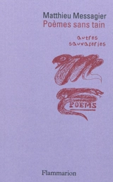 Poèmes sans tain : autres sauvageries - Matthieu Messagier
