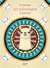 Lamas : 50 coloriages - Cathy Delanssay