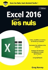 Excel 2016 pour les nuls - Greg Harvey