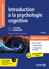 Introduction à la psychologie cognitive - Patrick Lemaire