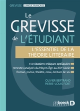 Le Grevisse de l'étudiant : l'essentiel de la théorie littéraire