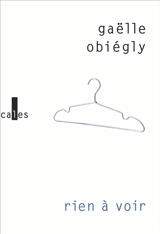 RIen à voir - Gaëlle Obiégly